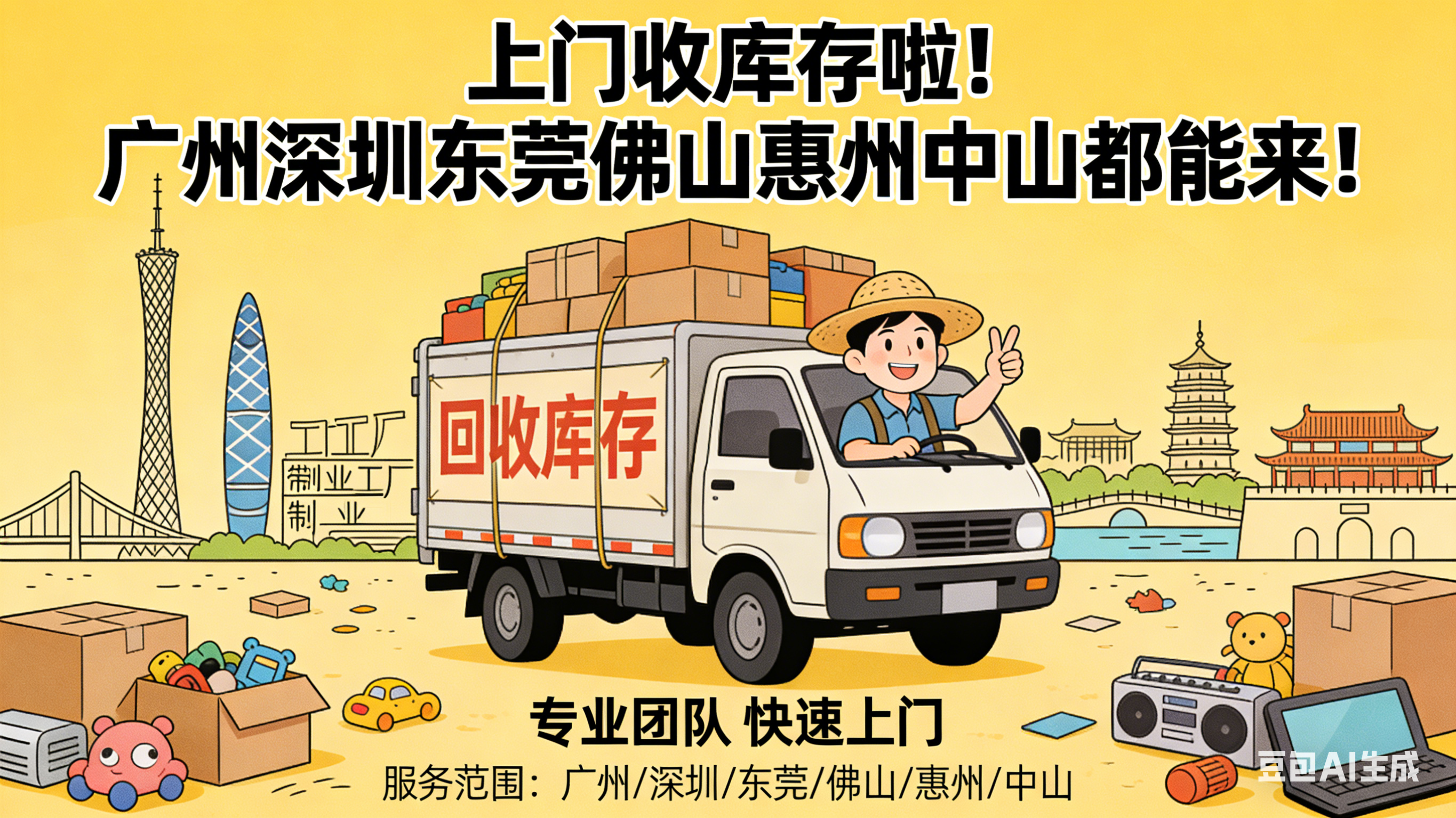 广州深圳东莞佛山惠州中山上门回收库存_全国收库存