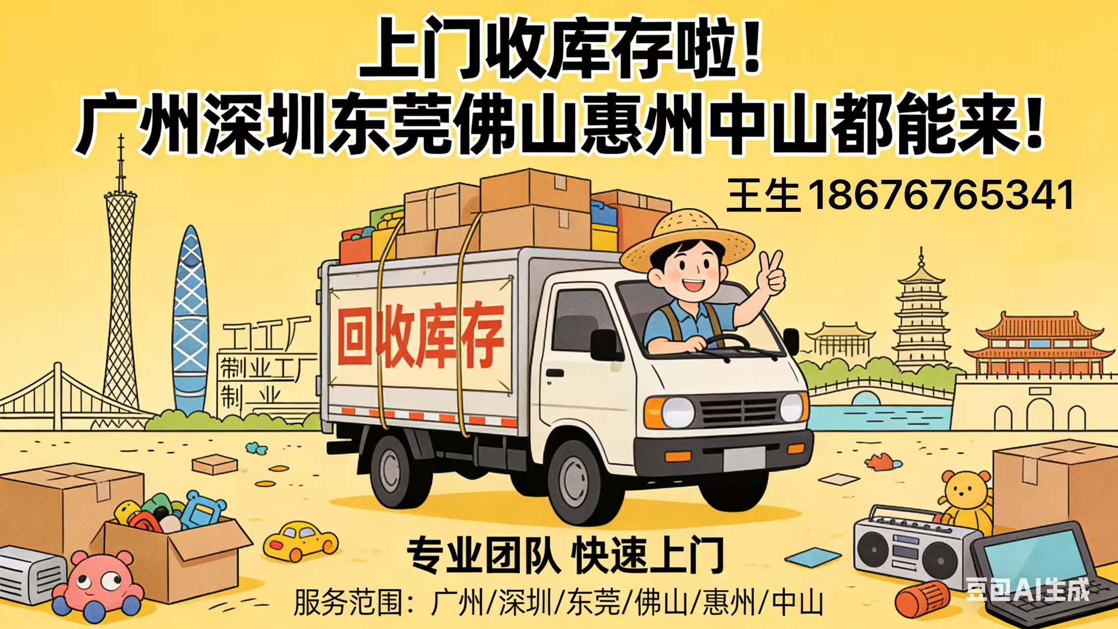 广州深圳东莞佛山惠州中山上门回收库存_全国收库存